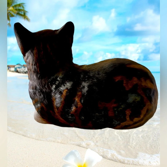 Collectable Cat handpainted limited edition “Fascination” by Eric Tenney. - Picture 3 of 7
